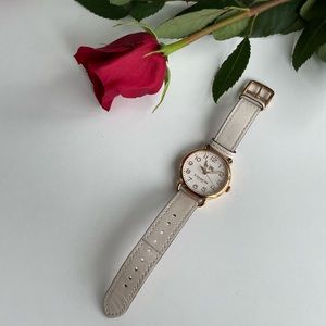 ❤️Coach watch with leather band